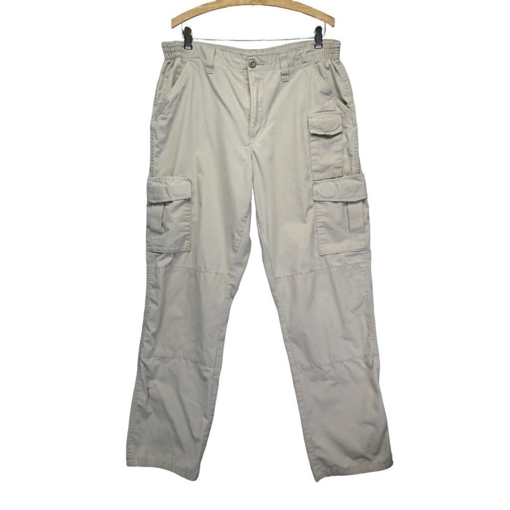 Propper Men’s Tactical Pants Size 38/36‎ Ripstop Cargo Pocket Khaki Inseam 33.5"